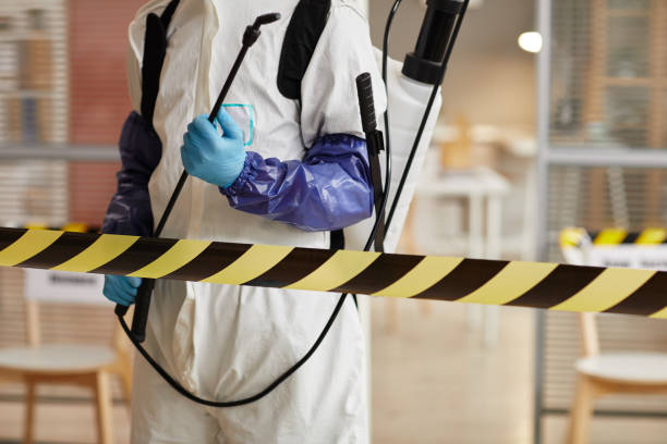 Professional Biohazard Cleanup technician working in Birmingham, MI